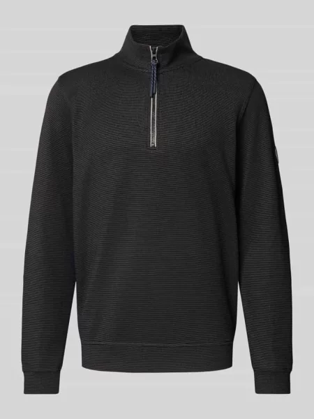Bluza ze stójką model ‘SELANIK’ Lerros czarna