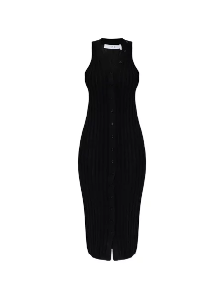 Rochie midi Iro până la genunchi de costum negru