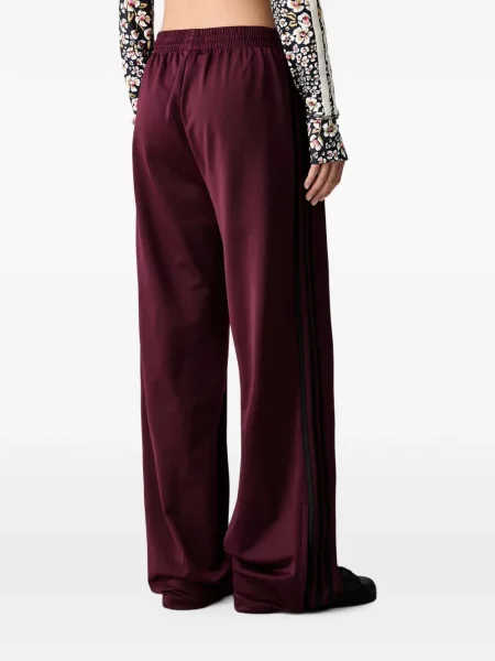 Pantaloni Adidas alergare cu autograf negru