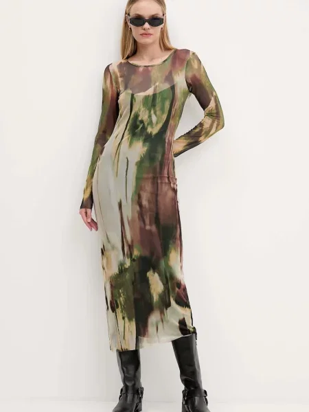Сукня Desigual GODIVA maxi пряма зелений