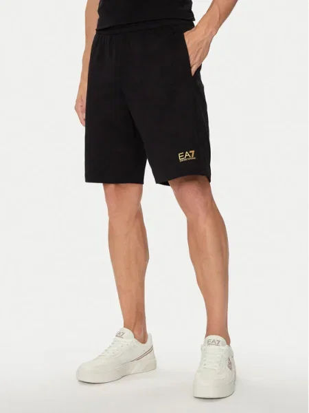Športové šortky Ea7 Emporio Armani čierna