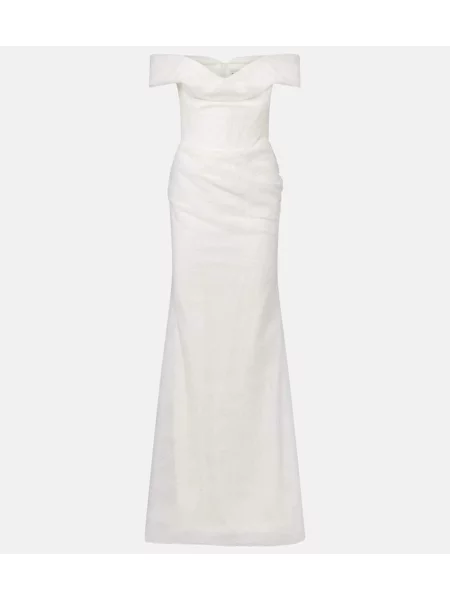 Rochie Vivienne Westwood din dantelă alb
