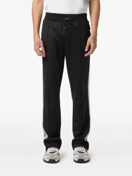 Pantaloni Philipp Plein cu dungi negru
