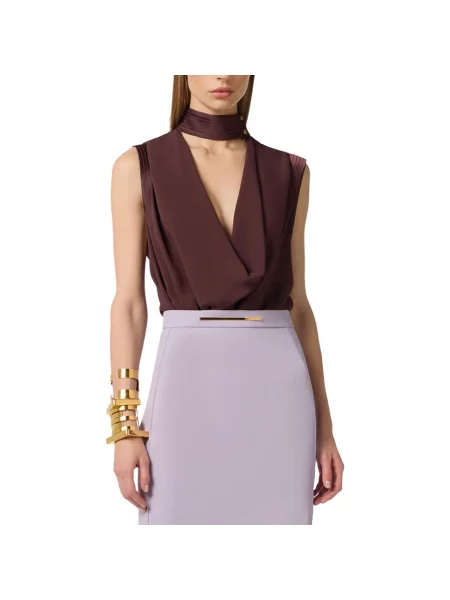 Top Elisabetta Franchi maro