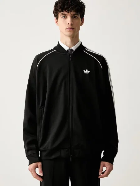 Adidas Originals hanorac cu pentru bărbați Adicolor Classic negru