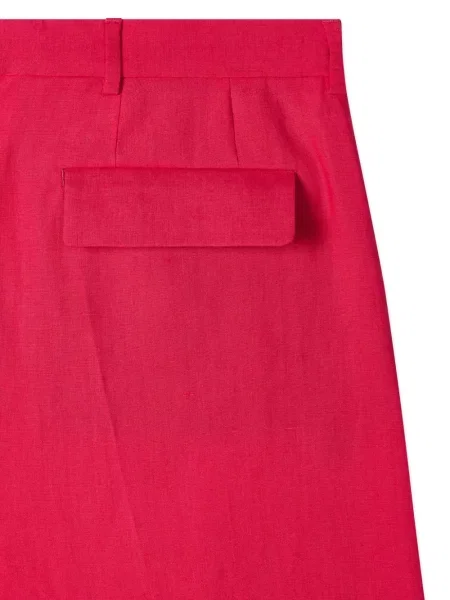 Pantaloni scurți Paul Smith plisate roz