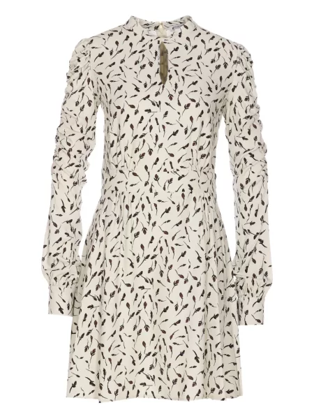 Sukienka Mar De Margaritas w kwiatki z nadrukiem garniturowa