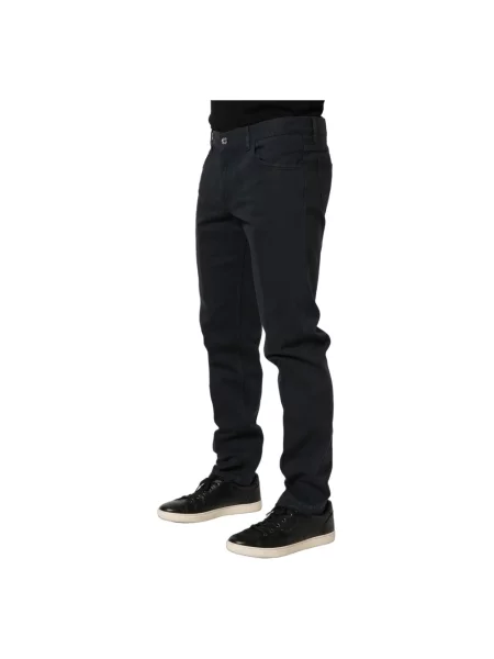 Skinny jeansy skinny Dolce And Gabbana czarne