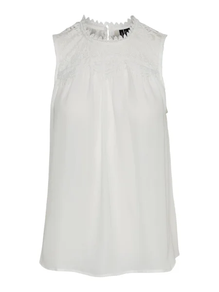 VERO MODA Bluză Maple' alb