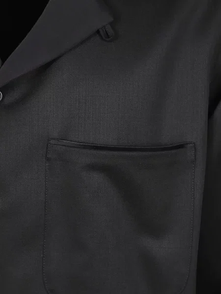 Вълнена риза Golden Goose черно