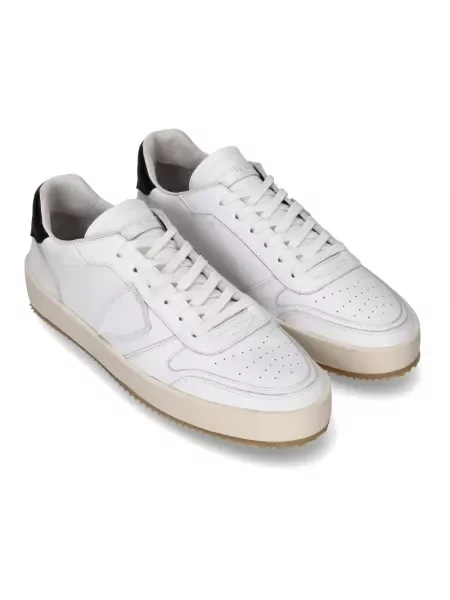 Sneakersy Philippe Model skórzane białe