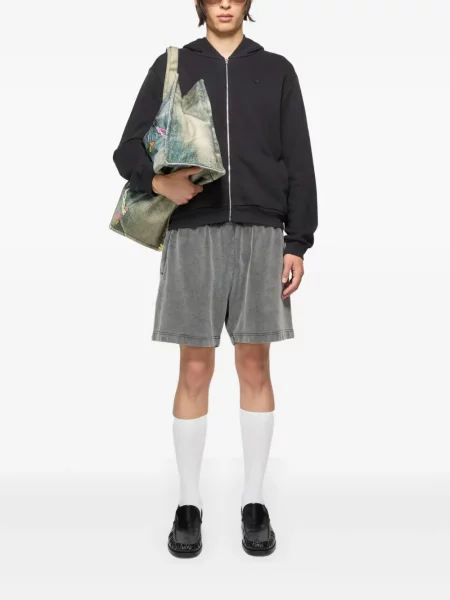 Hanorac cu glugă Acne Studios negru