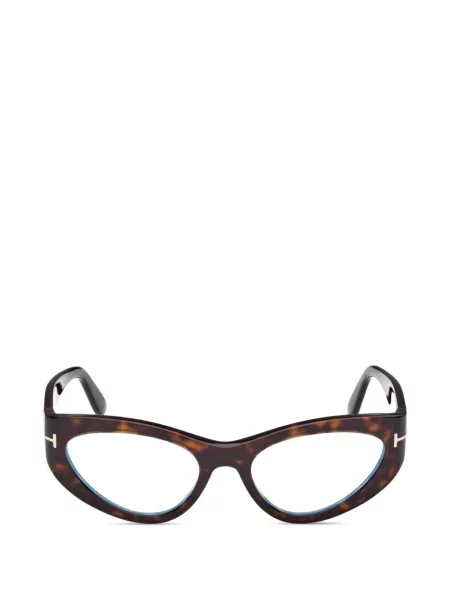 Ochelari de soare cu ochi de pisică Tom Ford Eyewear maro