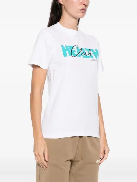 Μπλούζα Sporty & Rich με σχέδιο λευκό