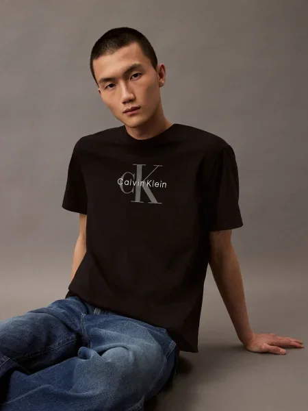 Tričko Calvin Klein Jeans čierna