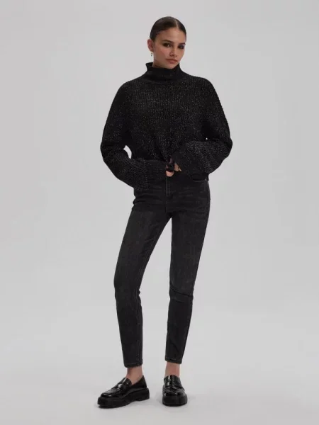 Завужені джинси DIVERSE Maneto графіт бавовна/поліестер/еластан