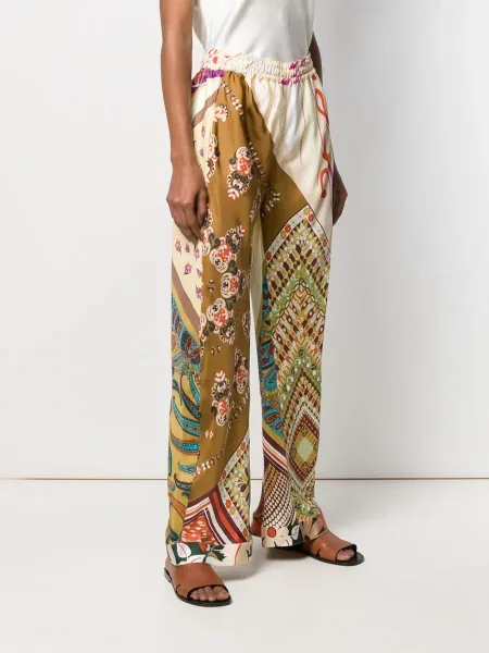 Pantaloni Chloé maro