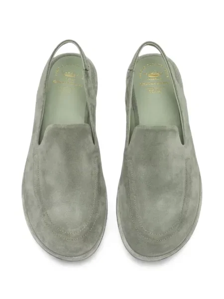 Pantofi cu toc Officine Creative fără toc verde