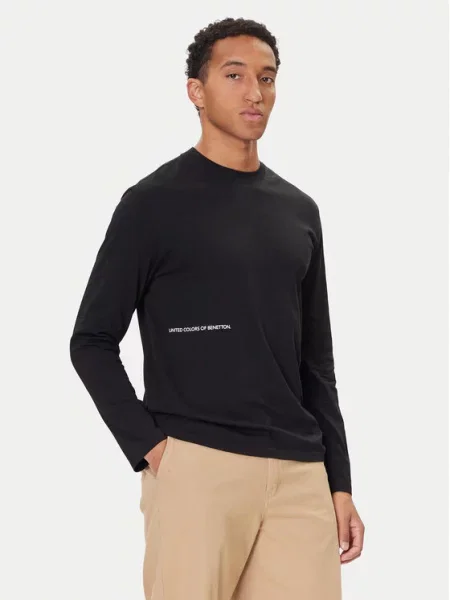 United Colors Of Benetton Zgornji del pižame črna