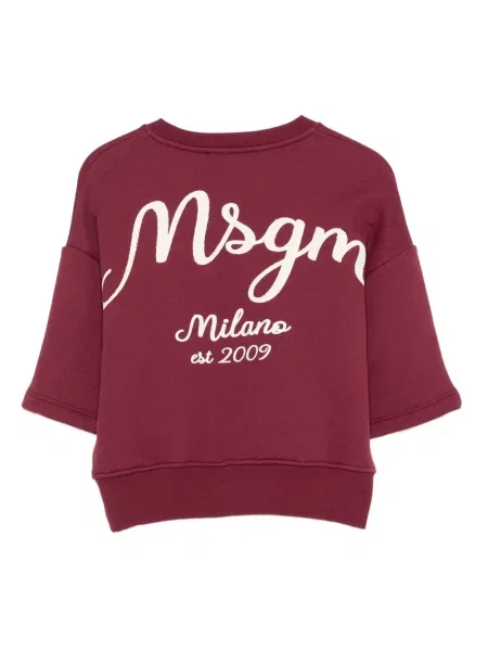 Bluza dziecięca Msgm czerwona