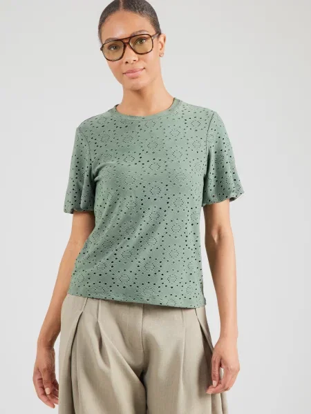 VERO MODA Tricou VMTASSA închis verde