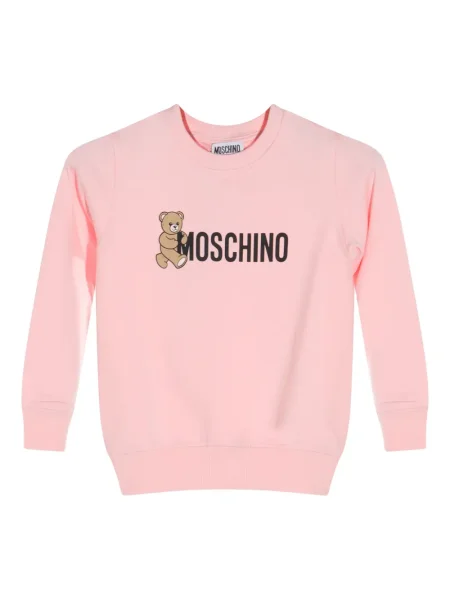 Bluza dziecięca Moschino różowa