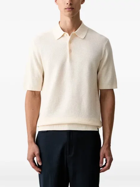 Scurt tricou polo Scotch & Soda tricotate