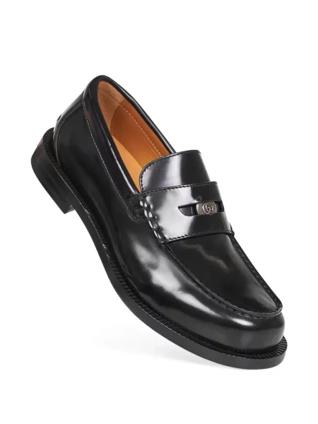 Pantofi loafer Gucci cu aplicații negru