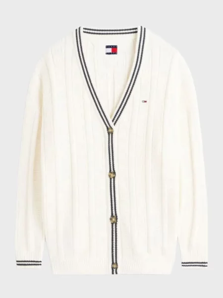 Кардиган Tommy Jeans белый