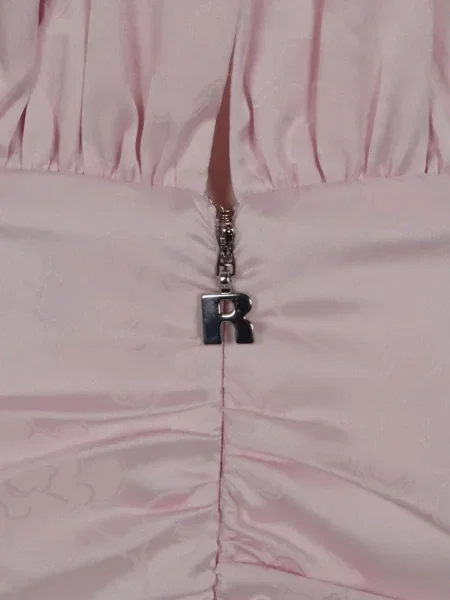 Rochie maxi Rotate Birger Christensen lungă de costum roz