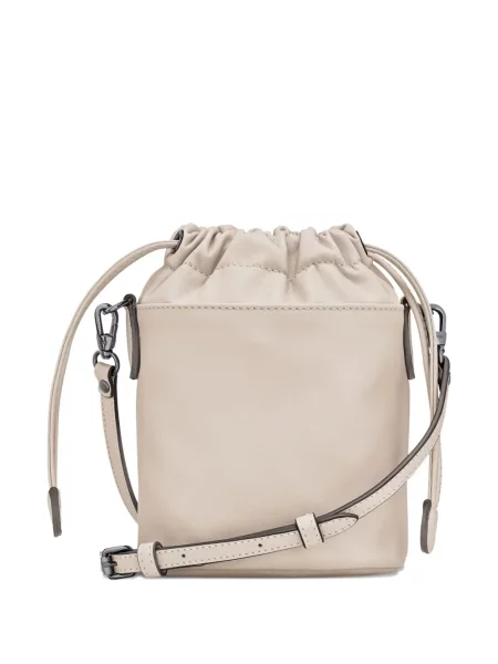 Geantă bucket Longchamp alb