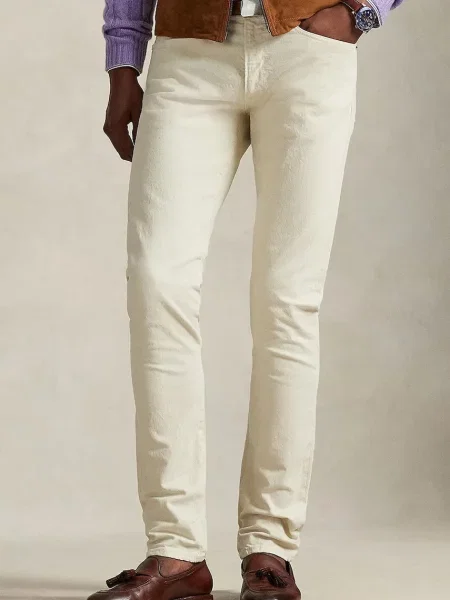 Polo Ralph Lauren blugi slim fit pentru bărbați bej