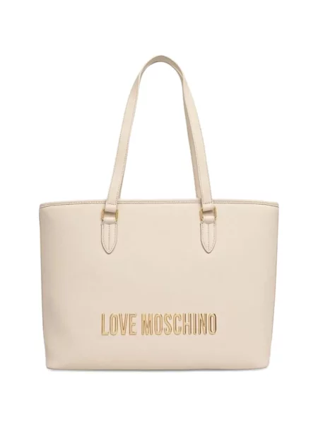 Shopper táska Love Moschino autogrammal