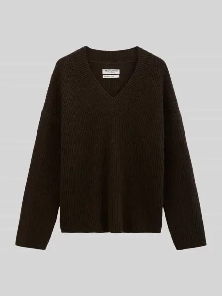 Sweter o kroju loose fit z mieszanki wełny Marc O'polo