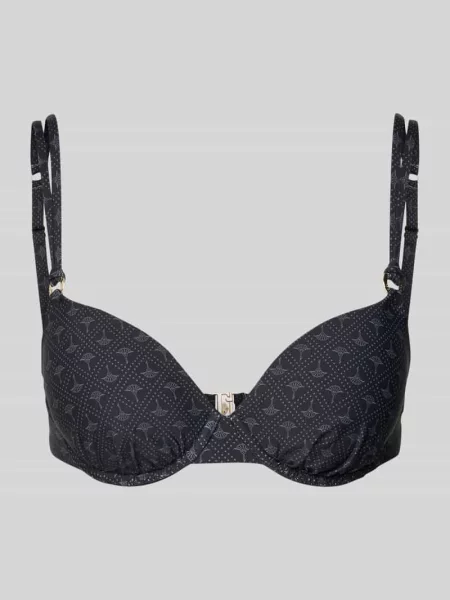 Góra bikini z regulowanymi ramiączkami Joop! Collection czarne