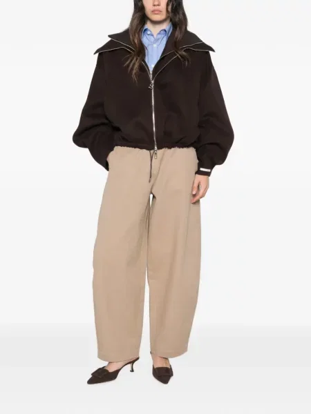 Apykaklė striukė Sportmax ruda