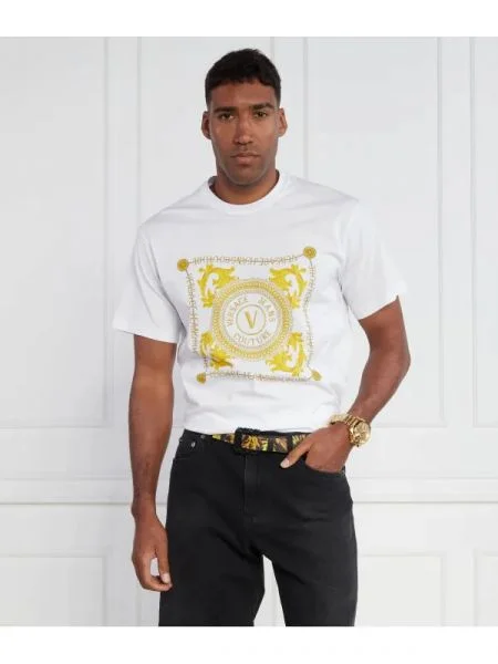 Versace Jeans Couture Tricou alb