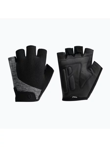 Рукавички велосипедні Rogelli Essential W black/grey чорні