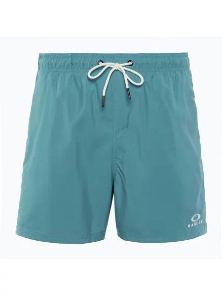 Plavecké šortky Oakley Clear Lake dark pacific zelené