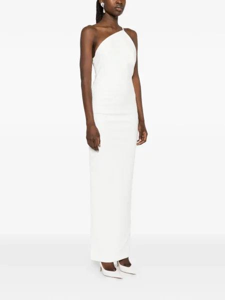 Rochie maxi Solace London alb