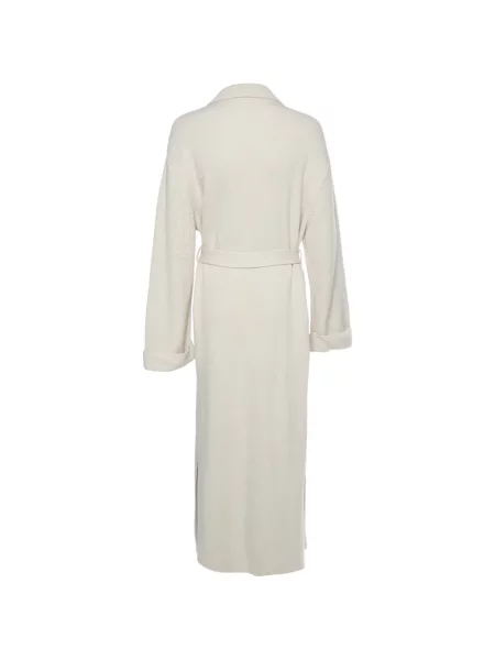 Ζωσμένος παλτό Try On Dress διπλόκουμπα