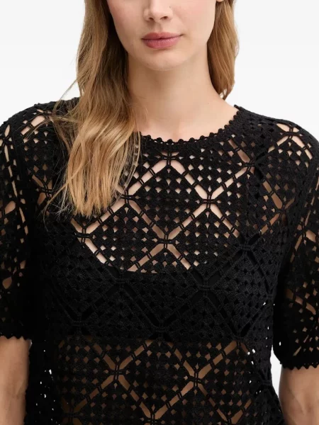 Bluzka Dkny biznesowa czarna