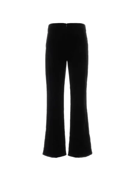 Pantaloni Giorgio Armani de catifea negru