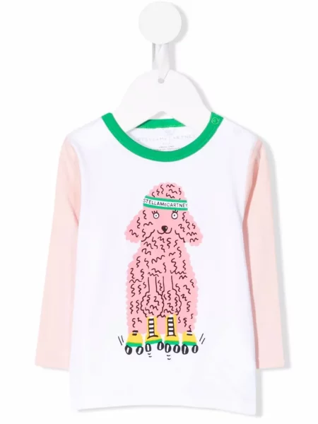 Dětské tričko Stella Mccartney bílé