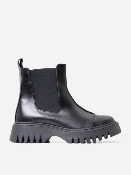 ISSA Plus Челсі Штучне хутро чорний