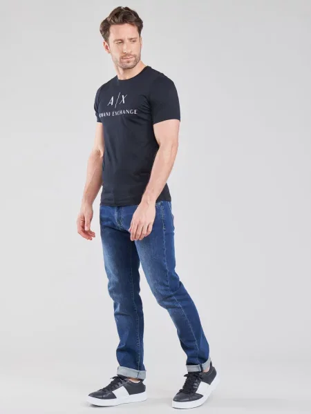 Póló Armani Exchange kék