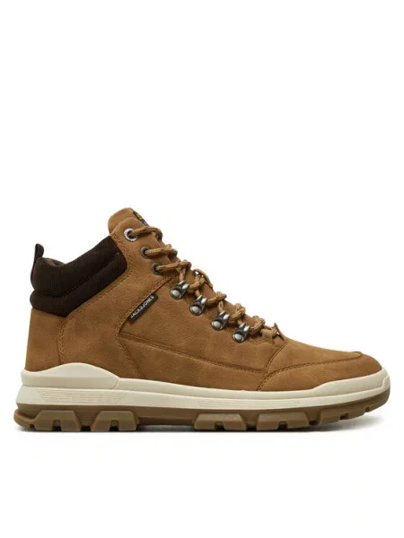 Μποτάκια Jack&jones καφέ