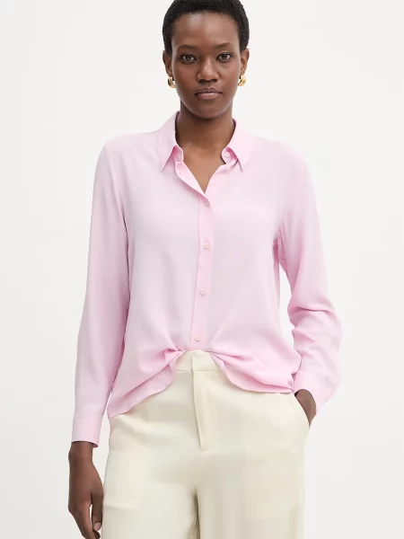 Marella cămașă de damă cu amestec de mătase Emme by Marella roz