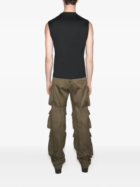 Pantaloni Mugler verde