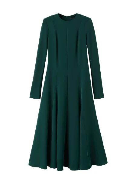 MANGO Rochie RUBY smarald verde